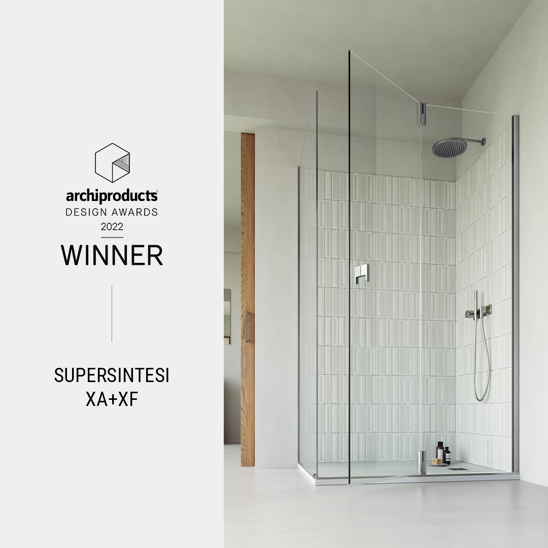 Archiproducts award voor de douchecabine Supersintesi