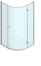 Mampara de ducha circular de puertas batientes MR/CDB800